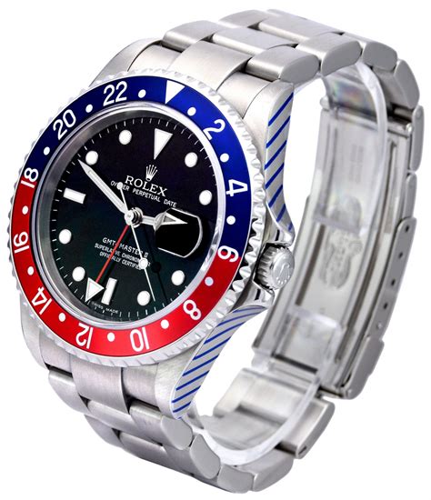 rolex 16710 gmt-master ii pepsi insert david sw|Rolex gmt 16710 Pepsi review.